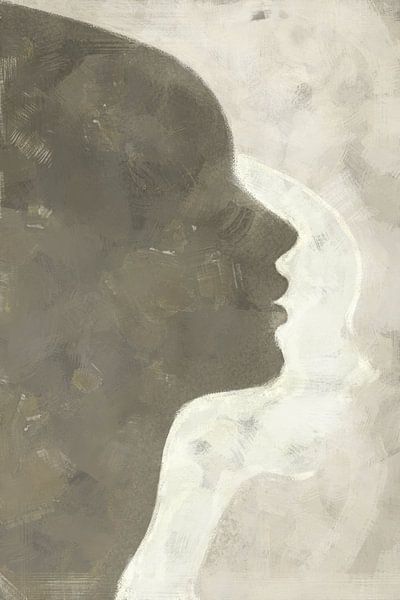 Schatten und Seele | Taupe von Kanzo