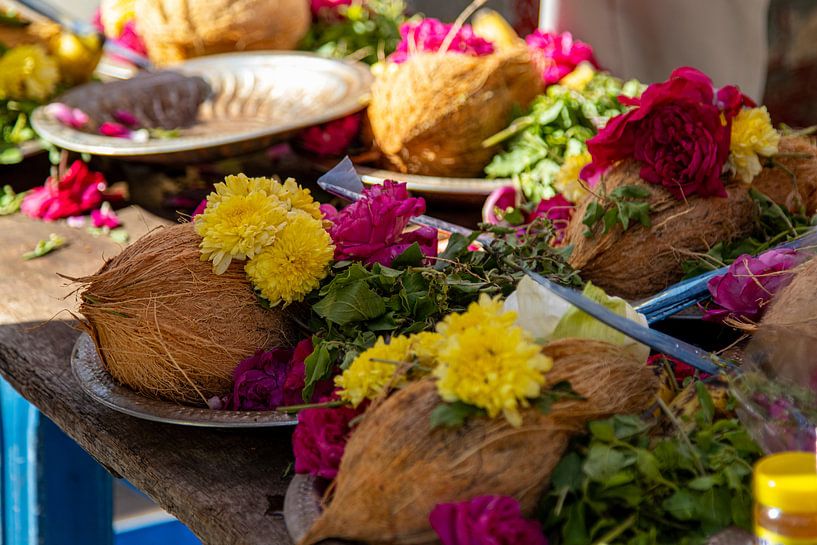 Sacrifices at the Sri Ranganatha Swamy Temple, Trichy by Martijn