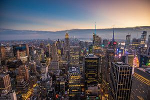 New York City Skyline by Michel van Rossum