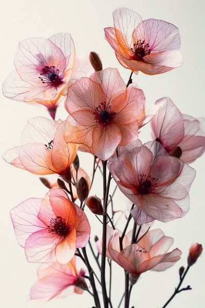 Flower poetry in the evening light by Max Steinwald