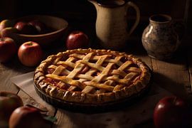 Apple pie with rustic charm by Poster Art Shop