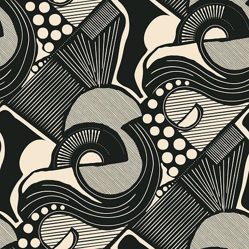 Jazzy abstract patroon