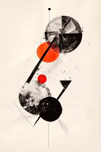 Abstract geometrische kunstwerken