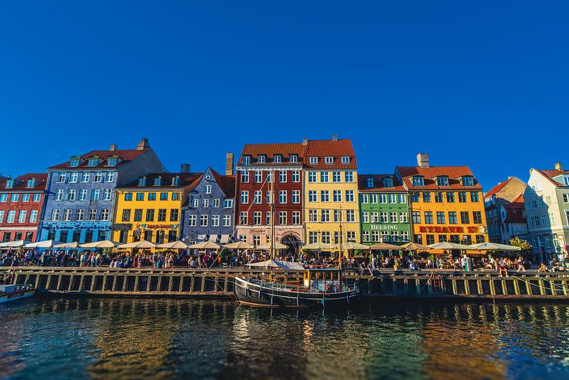 Colourful Nyhavn, Copenhagen by Hille Bouma