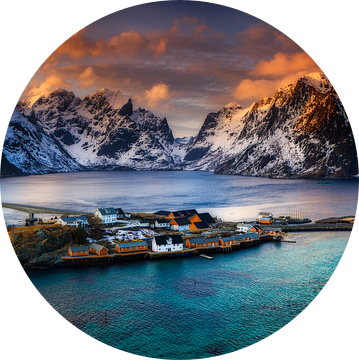 Lofoten panorama van Sven Broeckx