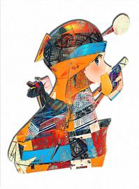 NFT Ninja - girl with water pistol