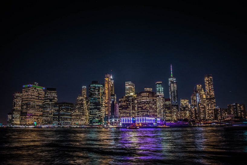 New York Skyline by Bianca  Hinnen
