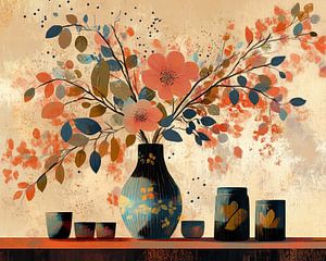 Blumenvase | Blue Vase Bloom