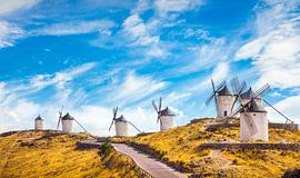 Moulins à vent de Consuegra. Castille La Mancha, Espagne sur Stefano Orazzini