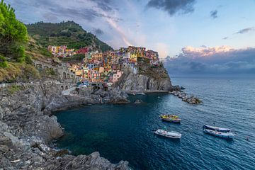 Manarola, Cinque Terre by Gunter Nuyts