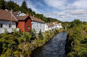 Der Strand von Sognadal an der norwegischen Südküste