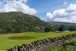 Rydal Water in de zon