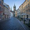 Lutherstadt Wittenberg mit Blick auf die Schlosskirche von t.ART