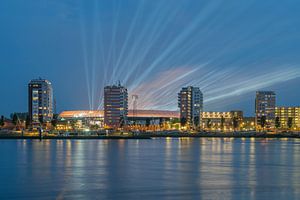 Das Feijenoord-Stadion in Rotterdam während der allerletzten Konzertreihe im Stadion