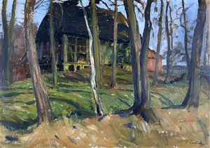Gehöft in Weyermoor, FRITZ OVERBECK, Um 1900