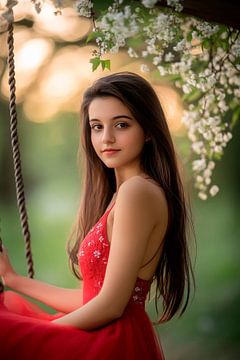 Beauté vibrante sur Poster Art Shop