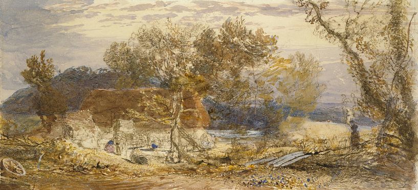 Ein Bauernhof in Kent, Samuel Palmer von Meisterhafte Meister