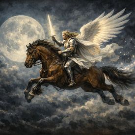 Frieden im Auge des Sturms von Rita Tielemans Art