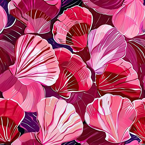 Peinture abstraite de forme moderne