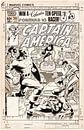 Captain America poster van Atelier Liesjes thumbnail
