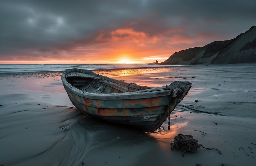 Bootsromantik von fernlichtsicht