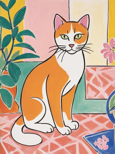 Cat Style Henri Matisse