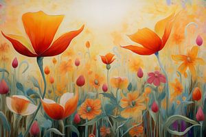 Abstrakte Blumen