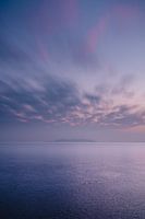 Frozen sunset Tjeukemeer