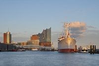 Die Cap San Diego im Hamburger Hafen