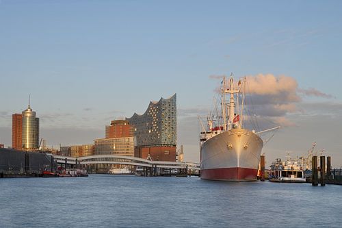 The Cap San Diego in Hamburg harbour