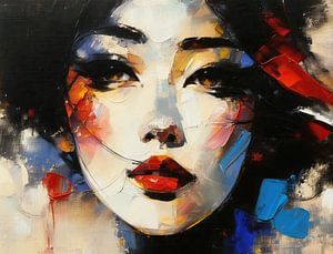 Frau Farbe