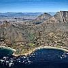 Cape Town's mountains and bays from above (Photo Painting) by images4nature by Eckart Mayer Photography