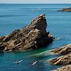 Kajakfahrer vor Quiberon von Fine-Art Landscapes