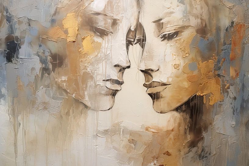 Painting Ember of Devotion | Love by Eye catching paintings
