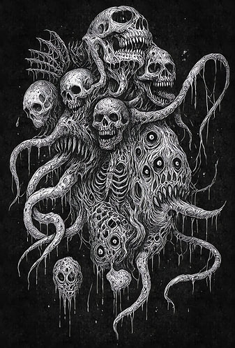 Cosmic Skull Horror
