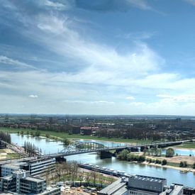 Uitzicht over de Rijn in Arnhem von Norbert Erinkveld