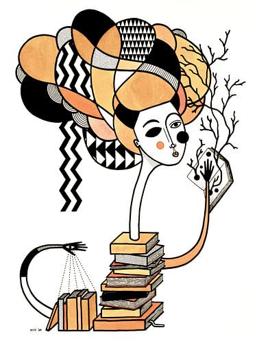 Reading (No 2020-15) by Kris Stuurop
