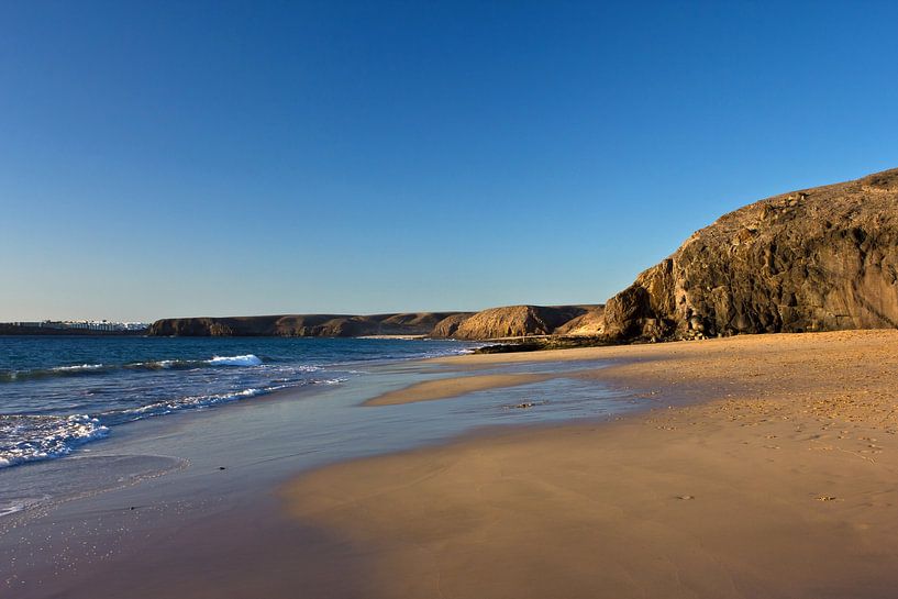 Playa Mujeres on Lanzarote by Anja B. Schäfer