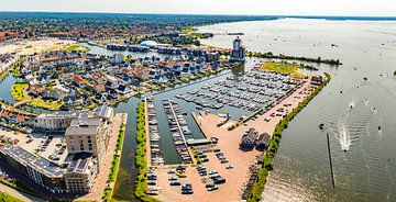 Nieuw Waterfront nieuwbouwwijk in Harderwijk op t