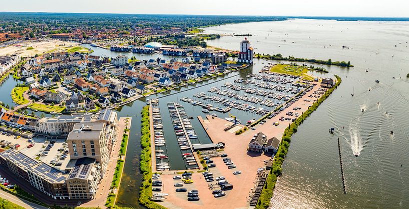 Nieuw Waterfront nieuwbouwwijk in Harderwijk op t van Sjoerd van der Wal Fotografie