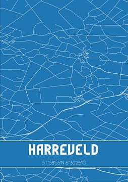 Plan d'ensemble | Carte | Harreveld (Gueldre) sur Rezona