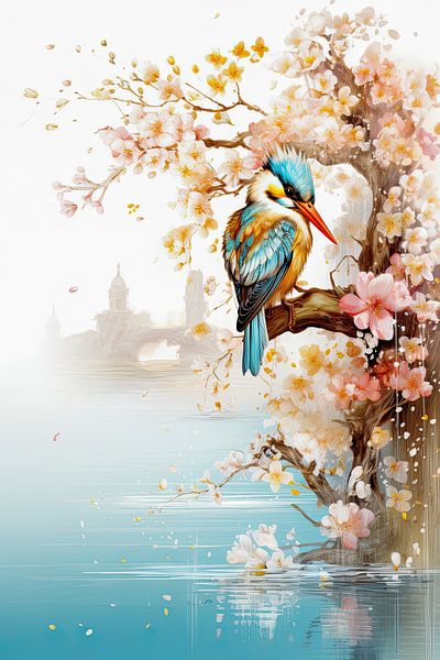 Kingfisher by Wall Wonder