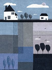 A blue Monday by Anna Marie de Klerk