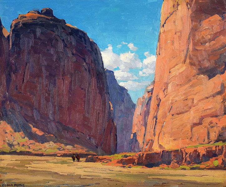Edgar Payne,Canyon Portal by finemasterpiece