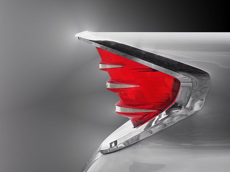 US American classic car 1960 Fire flite tail fin abstract by Beate Gube