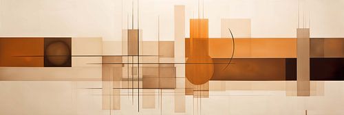 Abstraction des tons de terre | Abstraction des tons de terre sur Peinture Abstraite