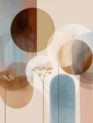 Composition circulaire harmonieuse