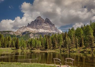 Lac Antorno Dolomites Italie