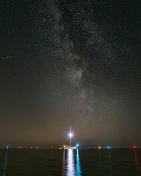 Under the Milky Way by Ewold Kooistra