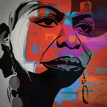Nina Simone van Paul Lovering Arts